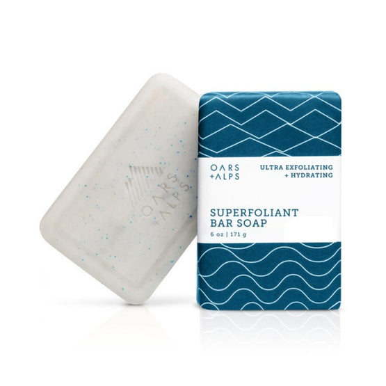 exfoliating men's bar soap